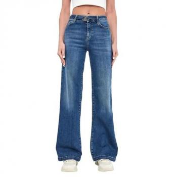Liu Jo W32 Blue Denim Wide Jeans – Female