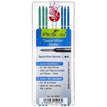Pica A14711690P4040 recharge étanche permanente bleu blanc vert