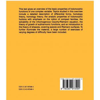 Complex Variables: An Introduction (Graduate Texts in Mathematics)