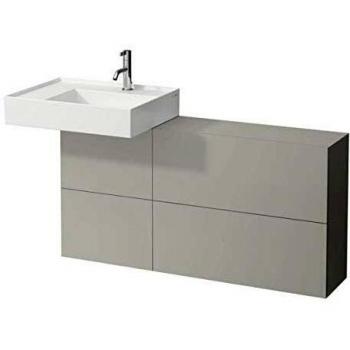 Meuble de salle de bain Laufen Kartell 1200 mm gris ardoise