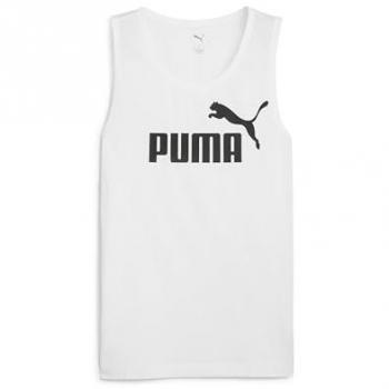 Puma Ess-nr. 1 Logo Tank weiß für Herren – L