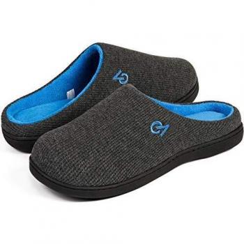 VeraCosy Men's Memory Foam Slippers
