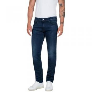 Replay ANBASS Slim‑Fit Jeans für Männer – Gr. 34, 32 Länge, blau (deblue)