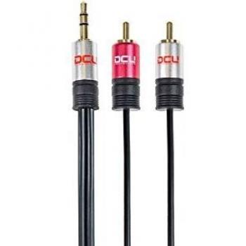 Cable audio JACK 3.5 Stereo Macho a 2 x RCA Macho