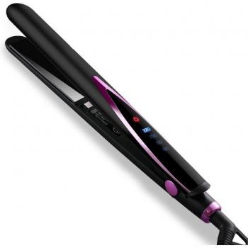 Plancha de cabello 2 en 1 con tecnología de cerámica