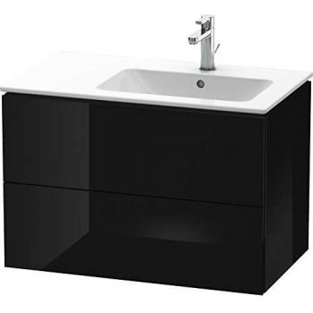 Duravit L-Cube Estantería Negra para Lavabo 550x820x481mm