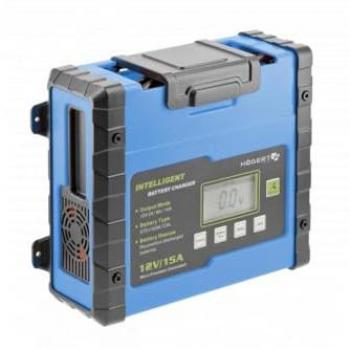 Hogert Technik Chargeur de batterie 12V 15A