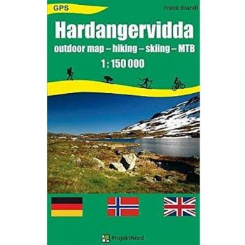 Hardangervidda 1 : 150 000