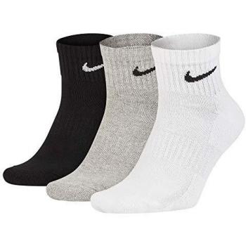 Nike Kissen-Knöchel-Socken für Erwachsene – Baumwolle, 3er Set