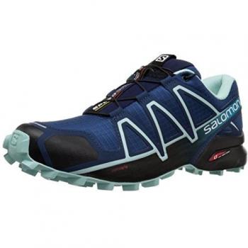 Poseidon Eggshell Blue Black Speedcross 4 for Women (Salomon, UK 4)