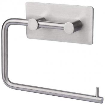 Edelstahl-Klorollenhalter LEBEXY mit Klebefolie