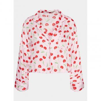 Hunkemöller Blusa de Pijama Twill Rosa