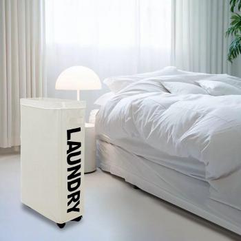 Dormitory Laundry Storage Basket with Wheels