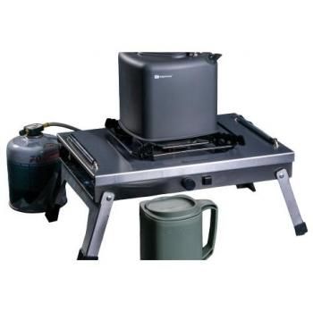 Compact Camping Kitchen System – Black, Unisex, 1 Size, Gas Fuel