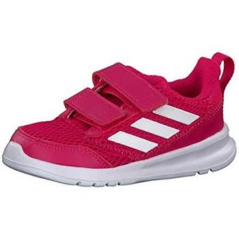 Adidas “Altarun” Red/White Sparkle Sneakers – UK5