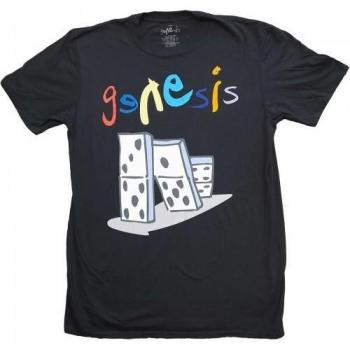 Genesis T-Shirt 3XL Unisex Adulto – Cotton, Stampa “The Last Domino” su Retro