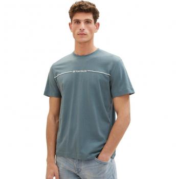 Tom Tailor T-Shirt 1037803 Weiß Regular Fit XL male