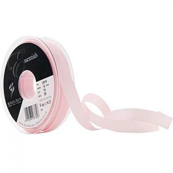 Berisfords Rustic Taffeta Ribbon, Pale Pink, 70 mm Width