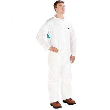 Traje 3M 4520M Tipo 5/6 Color Blanco/Verde