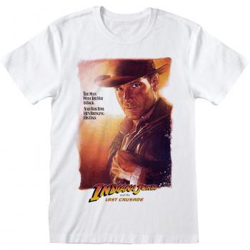 Indiana Jones The Last Crusade Poster T-Shirt