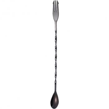 Versatile Stainless Steel Mixer Spoon for Home Bars