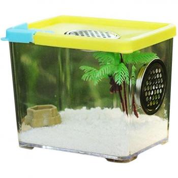 Praying Lizard Acrylic Feeding Cage