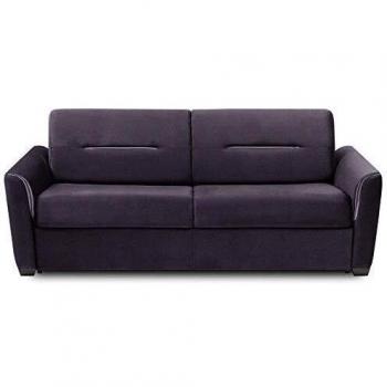 Canapé Amazone 140cm Matelas 16cm Cuir Vachette