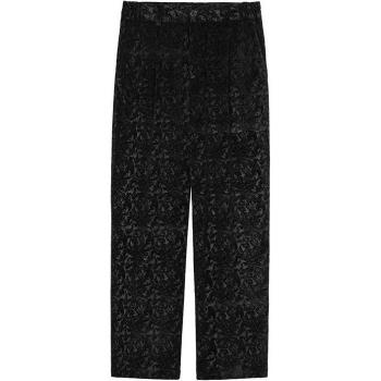 Men's Trendy Wide Leg Velvet Pants with Pockets