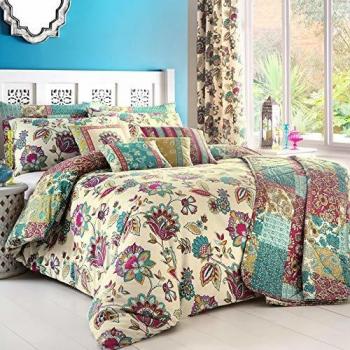 Marinelli Reversible Duvet Cover and Pillowcase Set