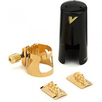 Soprano Sax Ligature with Plastic Cap