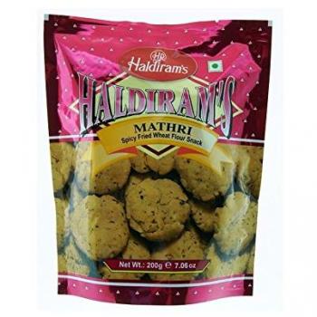 Premium Haldiram’s Mathri 200 g, handgemachte Knabberei