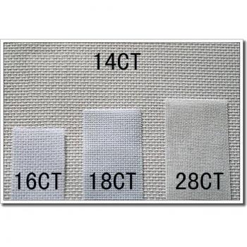 Oneroom 28CT EvenWeave: Tela de Punto Cruz Blanca