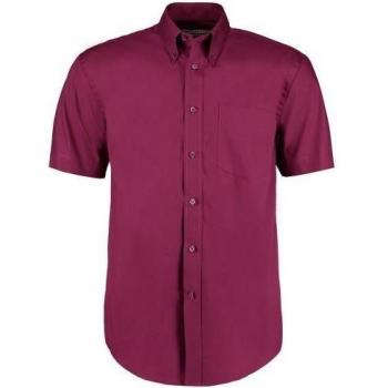 Kustom Kit Herren Oxford Shirt kurzarm