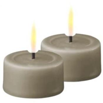 Deluxe Homeart Sand Teelichter (2 Stück)