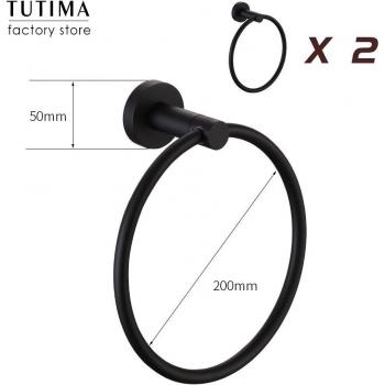 Toallero de Acero Inoxidable TUTIMA