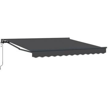Toldo Exterior Vidaxl Antracita 300x250 – Tela y Metal