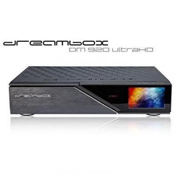 Dreambox DM920 UHD 4K – 1x DVB‑S2 Dual und 1x DVB‑C FBC Tuner, E2 Linux PVR-Receiver