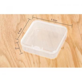 2Pcs Clear Organizer Case for DIY Crafts