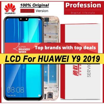 Original Huawei Y9 6.5 IPS Display + Digitizer Assembly (Full Frame)