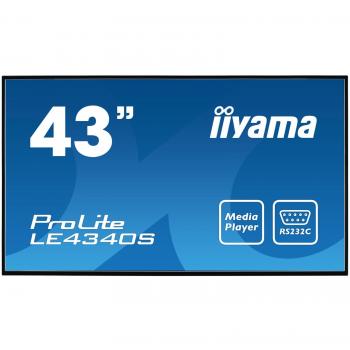 Iiyama ProLite LE4340S 43-Inch Full HD Professional Large Format Display Monitor