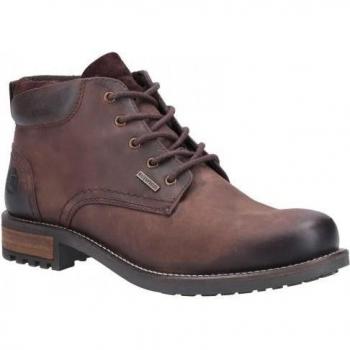 Botas Cotswold Marrones de Cuero para Combatiente Masculino