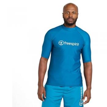 Freespirit Men's Short Sleeve Rash Vest