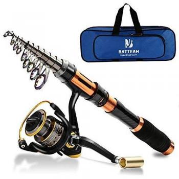2.4M Fishing Rod with 12BB Fising Reel and Fishing Bag