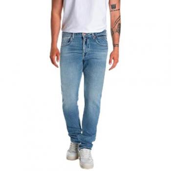 Straight Cut Replay Jeans – Blue, 30W/32L (Ma972R)