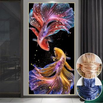 Full Embroidery Koi Cross-Stitching Set