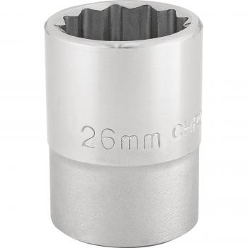 Draper Expert 3/4 Square Drive 12 Point Socket (26mm) 16694