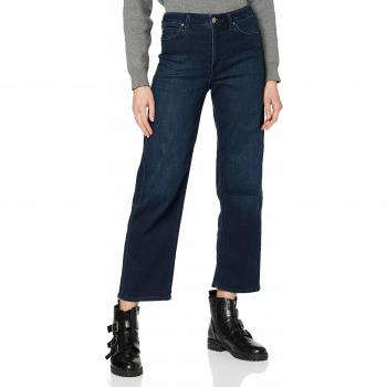Jean large 5 poches Lee, Femme, Bleu (CLEAN WHEATON IN), W24/L31