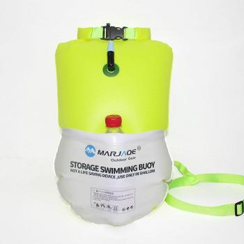 Boya de natación con bolsa de almacenamiento