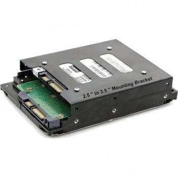 Support montage PC SSD/HDD double porte