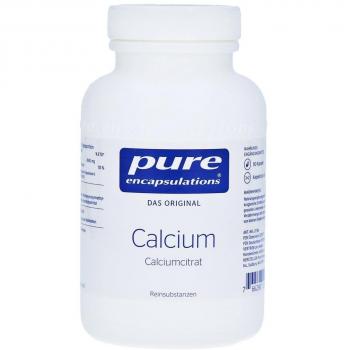 Vegane Calciumcitrat-Kapseln von Pure Encapsulations